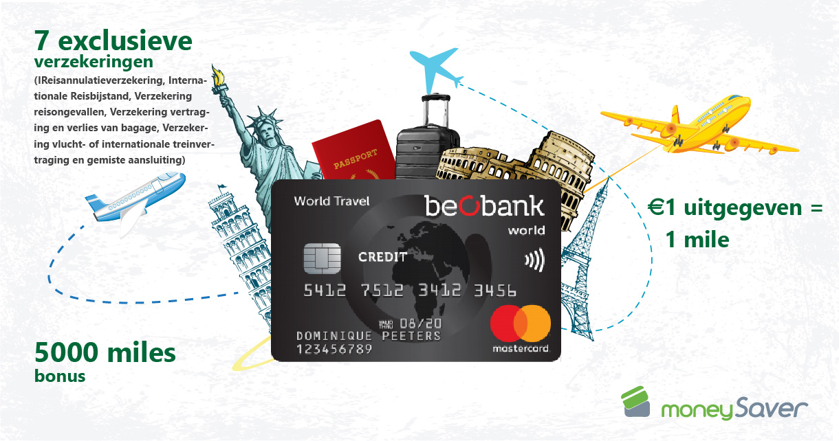 beobank elite travel mastercard miles