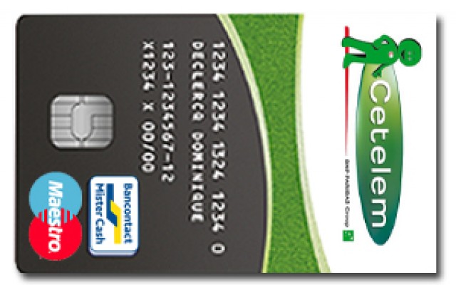 Cetelem Maestro. Cetelem credit cards in Belgium